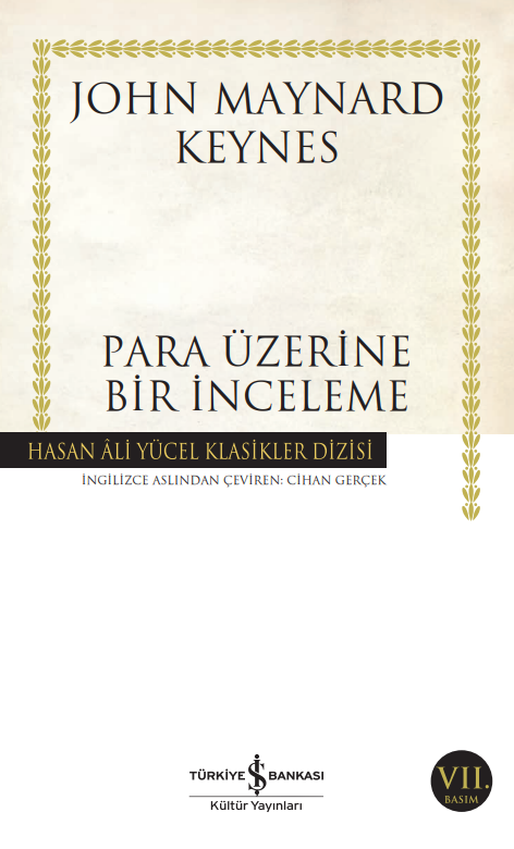 Para Üzerine Bir İnceleme (Karton Kapak) - John Maynard Keynes