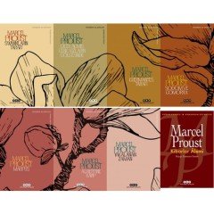 Kayıp Zamanın İzinde Serisi 8 Kitap Set Marcel Proust - Swannların Tarafı - Çiçek Açmış Genç Kızların Gölgesinde - Guermantes Tarafı - Sodom ve Gomorra - Mahpus - Albertine Kayıp - Yakalanan Zaman-Kibarlar alemi