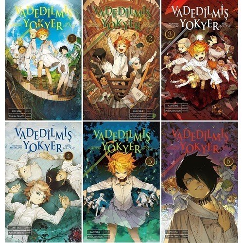Vadedilmiş Yokyer 1-2-3-4-5-6-7-8 Ciltler Tam Set Manga - Kaiu Şirai