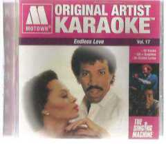 Motown Original Artist Karaoke - Endless Love Vol. 17 / CD +GRAPHICS ON SCREEN / 2005 The Singing Machine ‎– B0005086- USA
