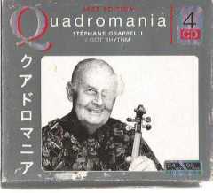 QUADROMANIA JAZZ EDITION / STEPHANE GRAPELLI - I GOT RHYTHM / 4 X CD SET / 2005 MEMBRAN MUSIC - 22436-444 - GERMANY