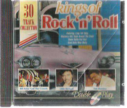 Various ‎– Kings Of Rock 'N' Roll / 30 tracks CD / Tring ‎– GRF008