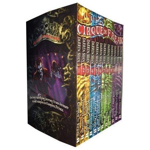 Cirque Du Freak Series - Complete 12 Book Collection - The Saga Of Darren Shan: 12 Book Collection
