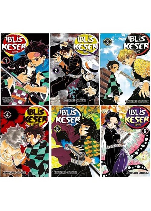 Iblis Keser 1-2-3-4-5-6-7 (7 Cilt) Manga Set