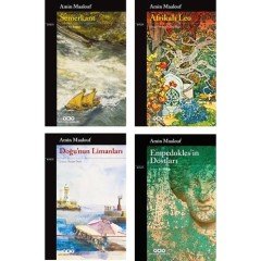 Amin Maalouf 4 Kitap Set - Semerkant - Afrikalı Leo - Doğu'nun Limanları - Empedokles'in Dostları
