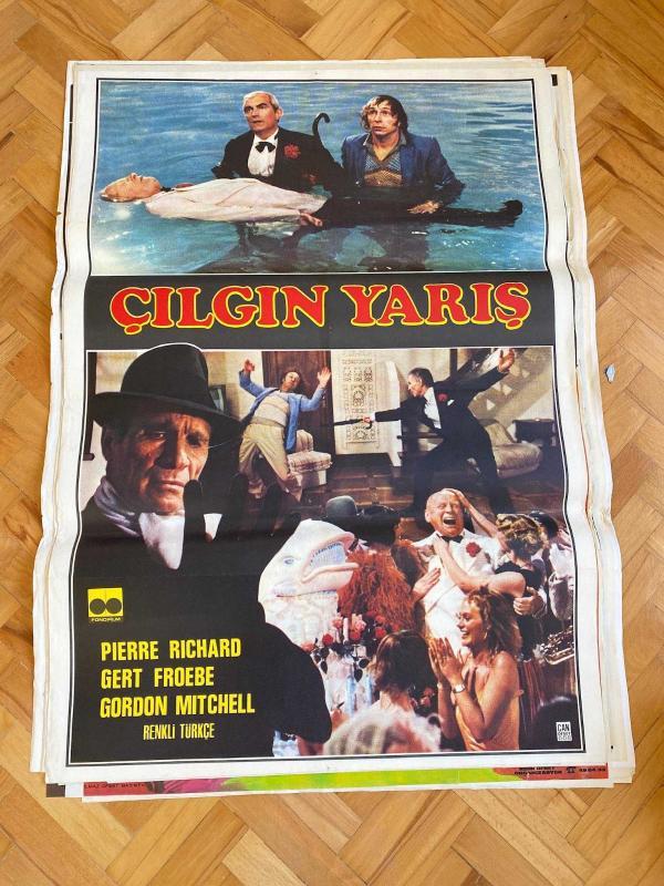 Çılgın Yarış Film Afişi | Pierre Richard, Gert Froebe, Gordon Mitchell