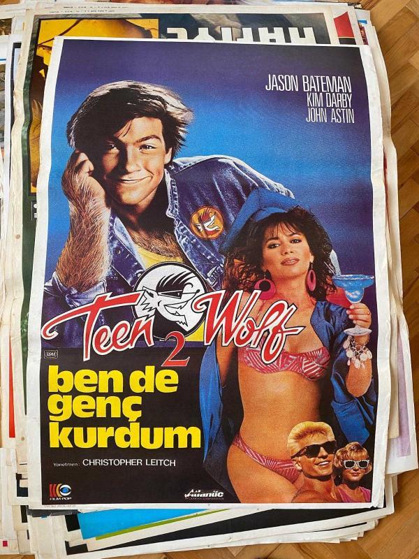 Ben de Genç Kurdum - Teen Wolf 2 Film Afişi | Jason Bateman, Kim Darby, John Astin