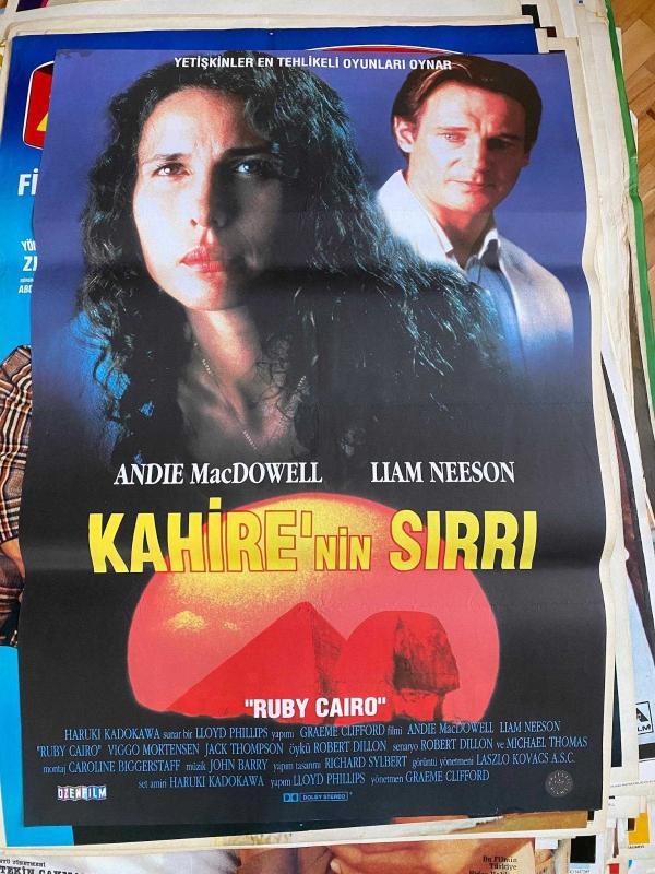 KAHİRE'NİN SIRRI - RUBY CAIRO Film Afişi | Andie MacDowell, Liam Neeson