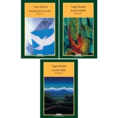 Yaşar Kemal Kimsecik Serisi 3 Kitap Set / Yağmurcuk Kuşu - Kale Kapısı - Kanın Sesi