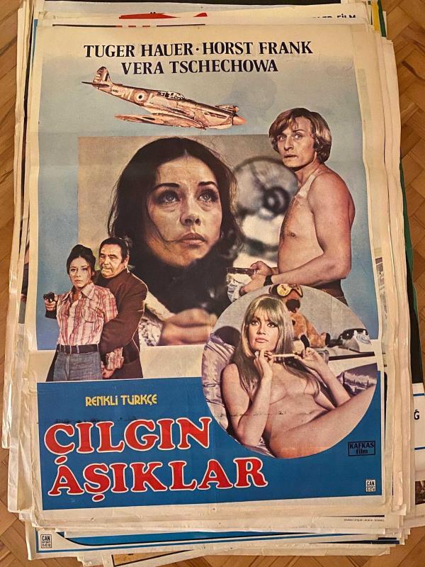 ÇILGIN AŞIKLAR Filminin Afişi | Tuger Hauer, Horst Frank, Vera Tschechowa