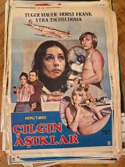 ÇILGIN AŞIKLAR Filminin Afişi | Tuger Hauer, Horst Frank, Vera Tschechowa