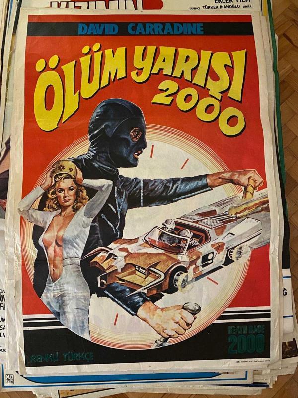 Ölüm Yarışı 2000 Film Afişi | David Carradine