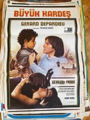 BÜYÜK KARDEŞ FİLMİNİN AFİŞİ OYNAYANLAR: GERARD DEPARDIEU, JEAN ROCHEFORT, JACQUES VILLERET YÖNETMAN: FRANCIS GIROD