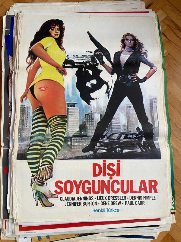 Dişi Soyguncular Film Afişi | Claudia Jennings, Lieux Dressler