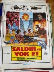 Attack and Destroy - Saldır ve Yok et 1981 Film Afişi | Eddie Garcia, Marissa del Mar