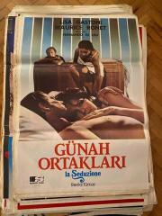 GÜNAH ORTAKLARI - LA SEDUZIONE FİLMİNİN AFİŞİ OYNAYANLAR: LISA GASTONI, MAURICE RONET YÖNETMEN: FERNANDO DI LEO