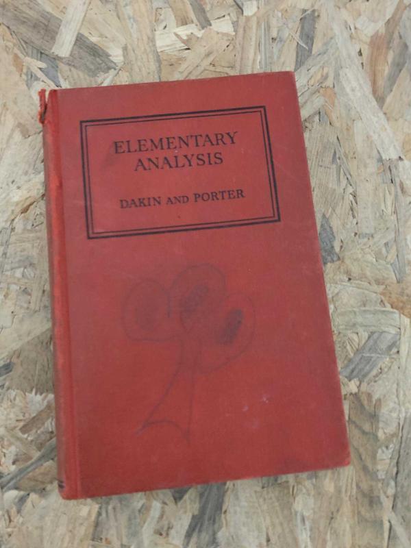 Elemantary Analysis