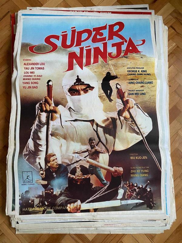 Süper Ninja Film Afişi | Alexander Lou