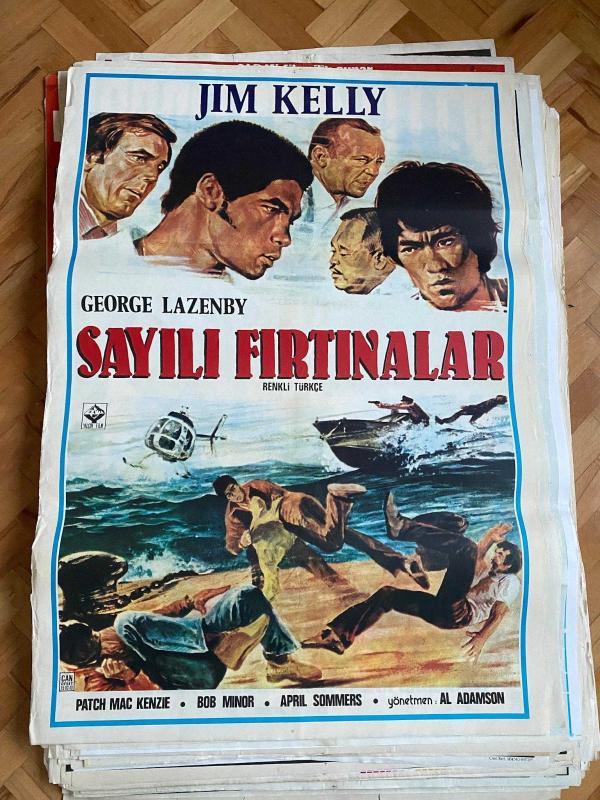 SAYILI FIRTINALAR FİLMİNİN AFİŞİ - JIM KELLY