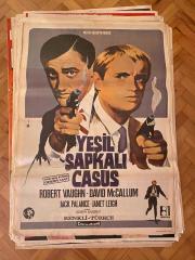 Yeşil Şapkalı Casus - The Spy in the Green Hat (1967) Film Afişi | Robert Vaughn, David McCallum, Jack Palance