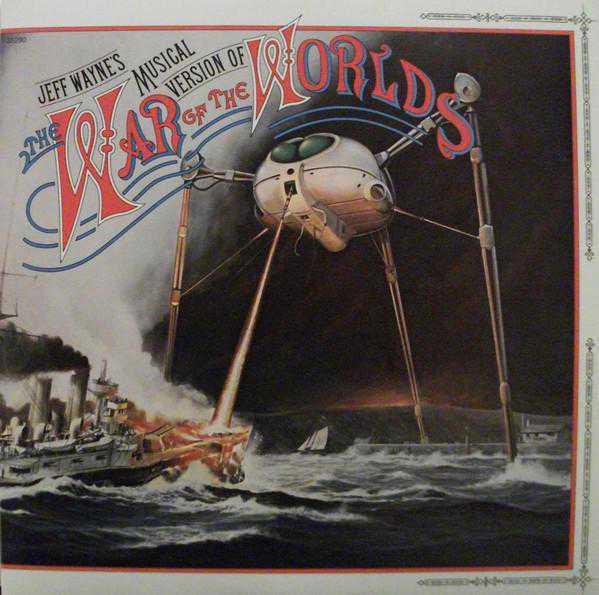 Jeff Wayne's Musical Version Of The War Of The Worlds Label: Columbia - PC2 35290 | 1978 Müzikali Soundtrack Albümü Afişiyle beraber 2 Plak