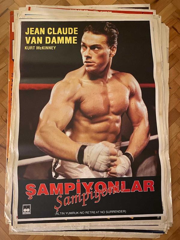 ŞAMPİYONLAR ŞAMPİYONU FİLMİNİN AFİŞİ OYNAYANLAR: JEAN CLAUDE VAN DAMME, KURT McKINNEY