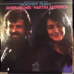 Sonatas For Flute And Piano | Prokofieff Franck | James Galway (Flute), Martha Argerich (Piano) | RCA Red Seal | 1975
