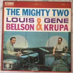Louis Bellson & Gene Krupa – The Mighty Two Label: Roulette – SR 52098 | Jazz | Stereo | 1963