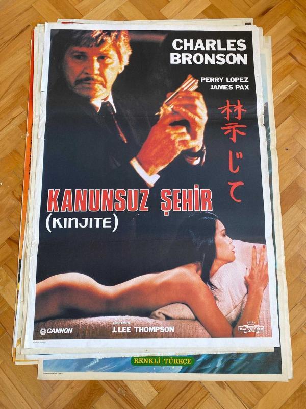 KANUNSUZ ŞEHİR - KINJITE Film Afiş | Charles Bronson