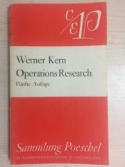 OPERATIONS RESEARCH FÜNFTE AUFLAGE | İMZALI