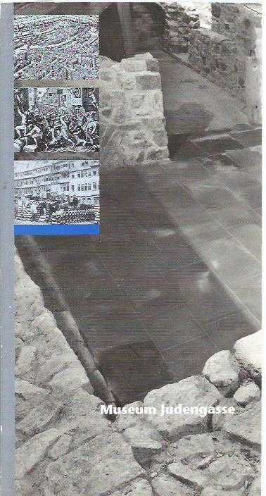 Katalog zur Dauerausstellung / Museum Judengasse - (katlanır Frankfurt haritası -City Map- içinde)