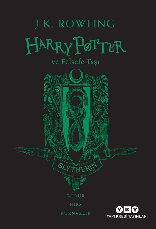 Harry Potter ve Felsefe Taşı - Slytherin 20. Yıl Özel Baskısı - J. K. Rowling