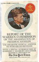 REPORT OF THE WARREN COMMISSION ON THE ASSASSINATION OF PRESIDENT KENNEDY