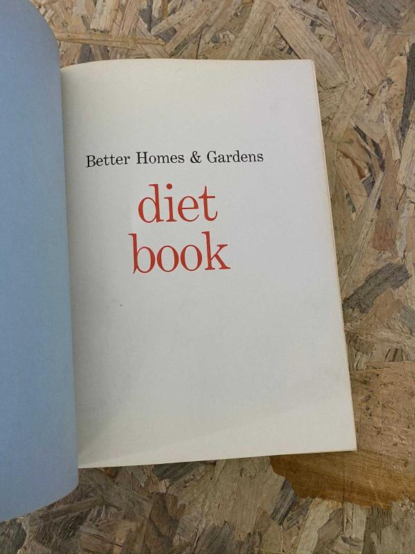 Better Homes and Gardens DIET BOOK | İlk Baskı 1955