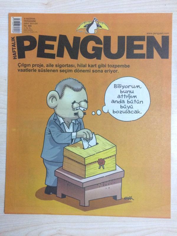 HAFTALIK PENGUEN 9 HAZİRAN PERŞEMBE SAYI 2011/24 N0 455