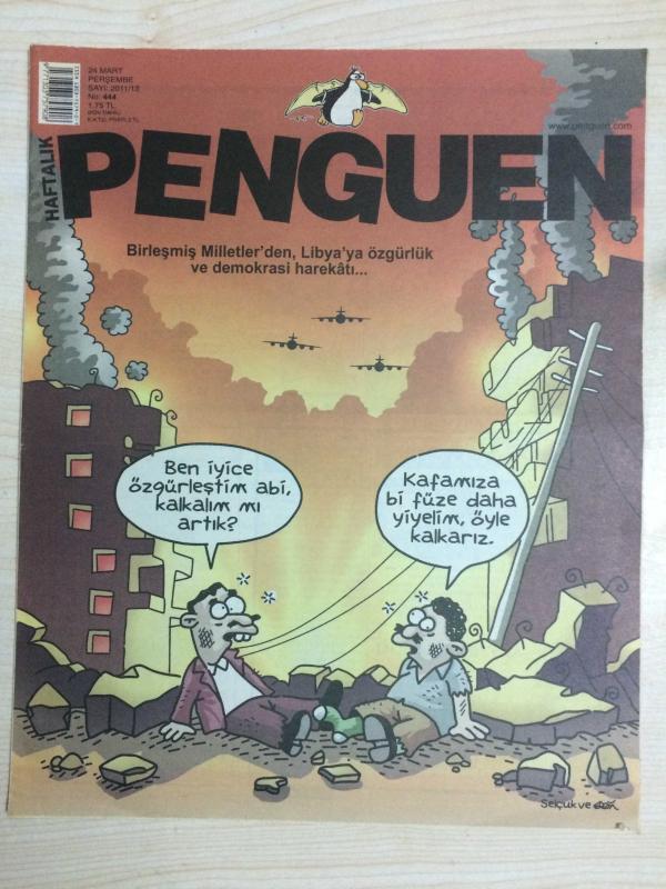 HAFTALIK PENGUEN 24 MART PERŞEMBE SAYI 2011/13 NO 444