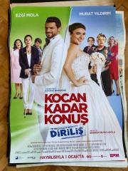 Kocan Kadar Konuş - Diriliş Film Afişi | Ezgi Mola, Murat Yıldırım