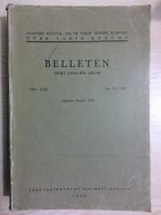 BELLETEN CİLT LIII SAYI 207-208 AĞUSTOS- ARALIK 1989
