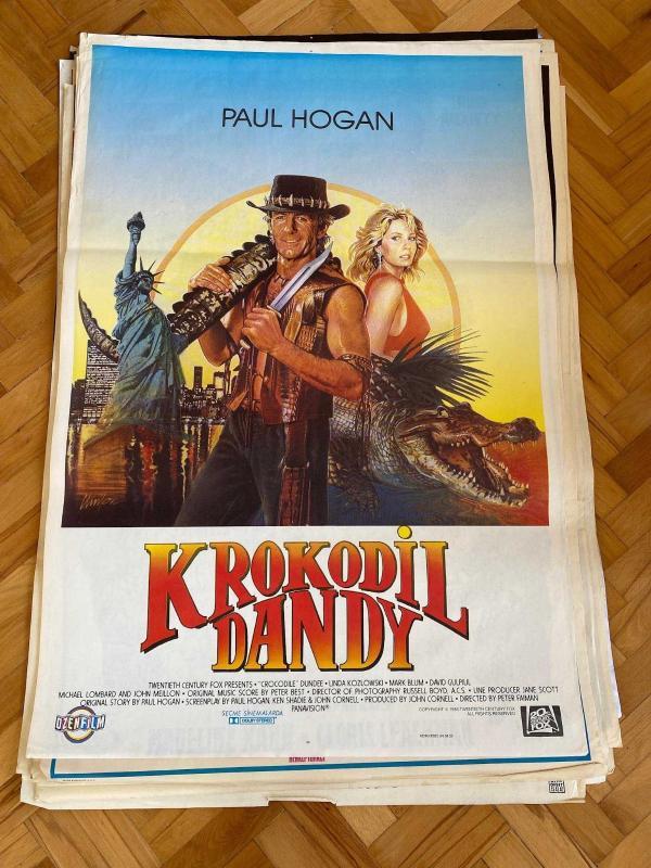 Krokodil Dandy | Crocodile Dandy | Paul Hogan Orijinal Film Afişi