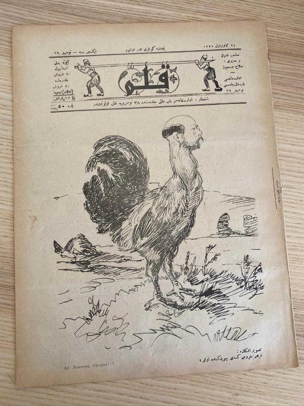 KALEM. JOURNAL HUMORISTIQUE, PARAISSANT LE JEUDI. 6 JANVIER,  1910 NO: 69