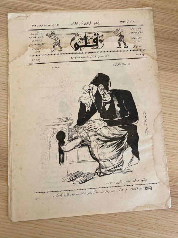 KALEM. JOURNAL HUMORISTIQUE, PARAISSANT LE JEUDI. 20 AVRIL 1911 NO: 122