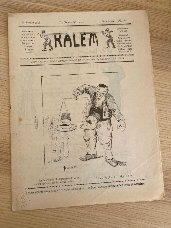 KALEM. JOURNAL HUMORISTIQUE, PARAISSANT LE JEUDI. 23 Fevrier 1911 NO: 114