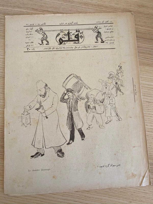 KALEM. JOURNAL HUMORISTIQUE, PARAISSANT LE JEUDI. 27 Janvier 1910 NO: 72
