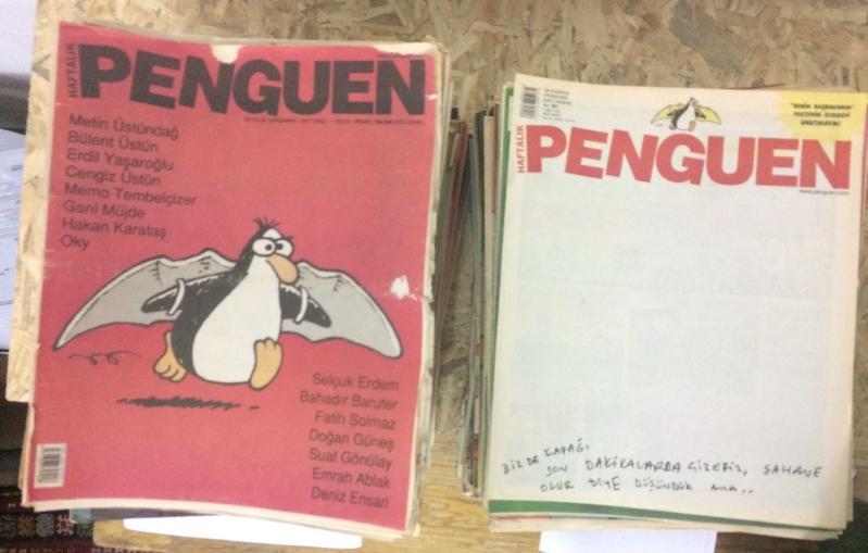 PENGUEN DERGİSİ KÜLLİYATI SAYI: 1 - 765 ARASI 758 SAYI - 2002/1 - 18 Mayıs 2017 ARASI