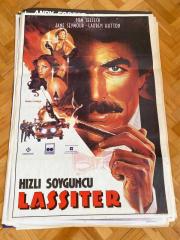 HIZLI SOYGUNCU LASSITER FİLMİNİN AFİŞİ OYNAYANLAR: TOM SELLECK, JANE SEYMOUR, LAUREN HUTTON