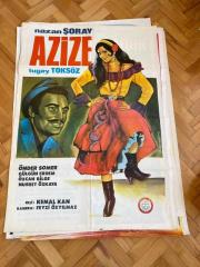 AZİZE | NAZAN ŞORAY, TUGAY TOKSÖZ Orijinal Film Afişi