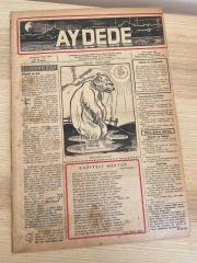 AYDEDE | 19 Mayıs 1948 | NO: 91 - 4 | Rusya Amerikan Dolarına Karşı Eriyor | Ciltten çıkma delikli