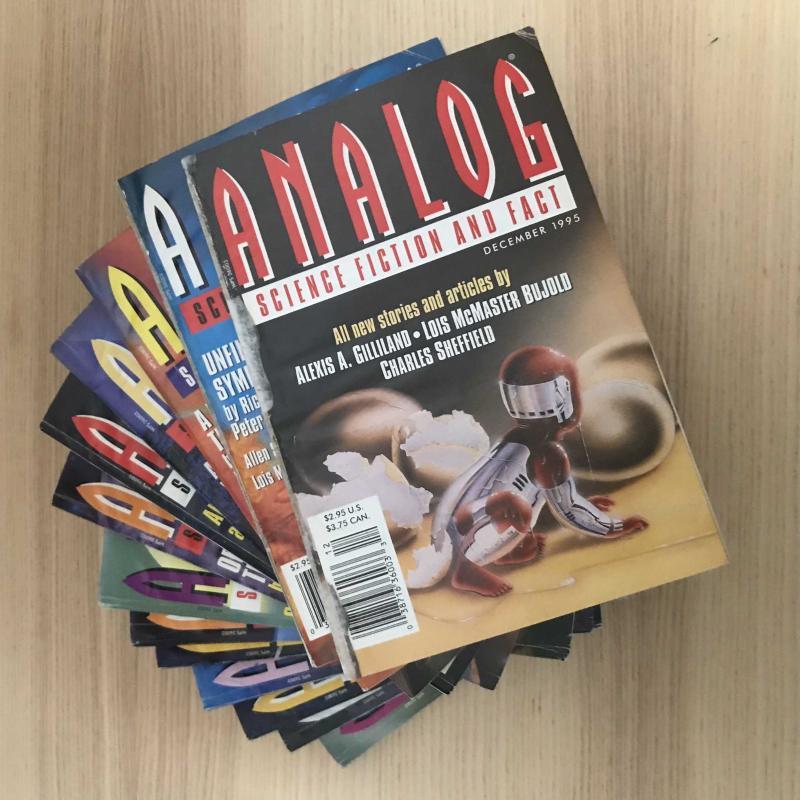 ANALOG Science Fiction and Fact 1995 Bütün Sayılar 14 Sayı