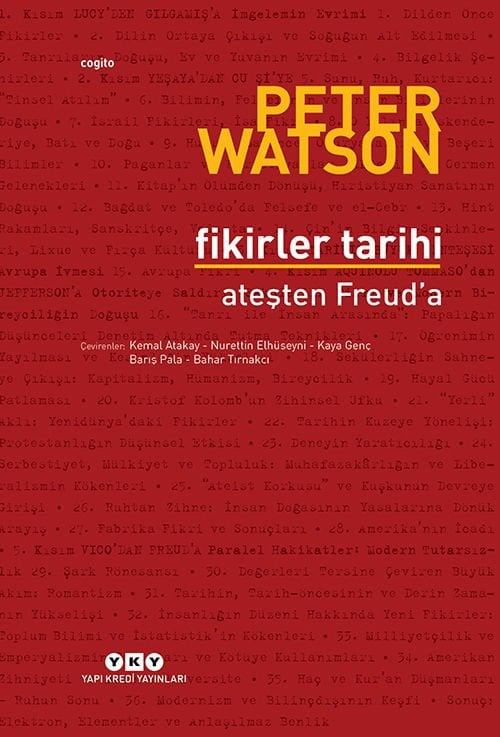 Fikirler Tarihi – Ateşten Freud’a (Sert Kapak)