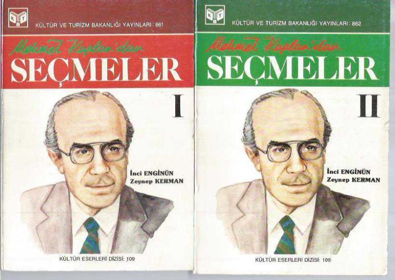 MEHMET KAPLAN DAN SEÇMELER CİLT 1-2 (TAKIM)